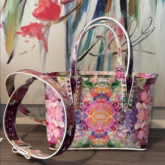 Christian Louboutin Handbags - Floral Christian Louboutin Two Way Bag